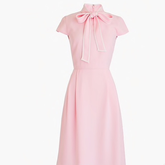 j crew pink dress